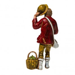 Pastore con Cappello per il Presepe