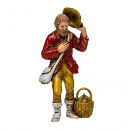 Pastore con Cappello per il Presepe