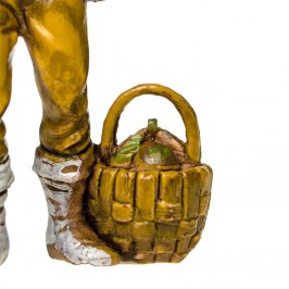 Pastore con Cappello per il Presepe