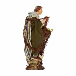 Pescatore in Terracotta cm 30