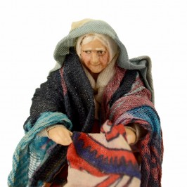 Lavandaia in Terracotta cm 8