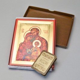 Quadro Foglia Oro Sacra...