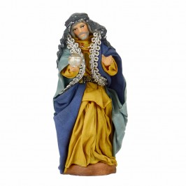 Re Magio Mulatto in Terracotta cm 12