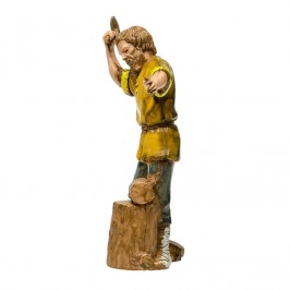 Boscaiolo con Ascia per il Presepe