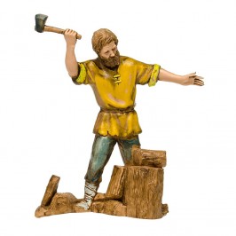 Boscaiolo con Ascia per il Presepe