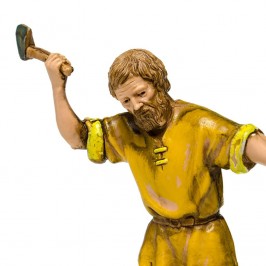 Boscaiolo con Ascia per il Presepe
