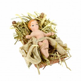Gesù Bambino in Terracotta cm 12