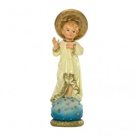 Gesù Bambino Benedicente H 13,5 cm