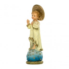 Gesù Bambino Benedicente H 13,5 cm