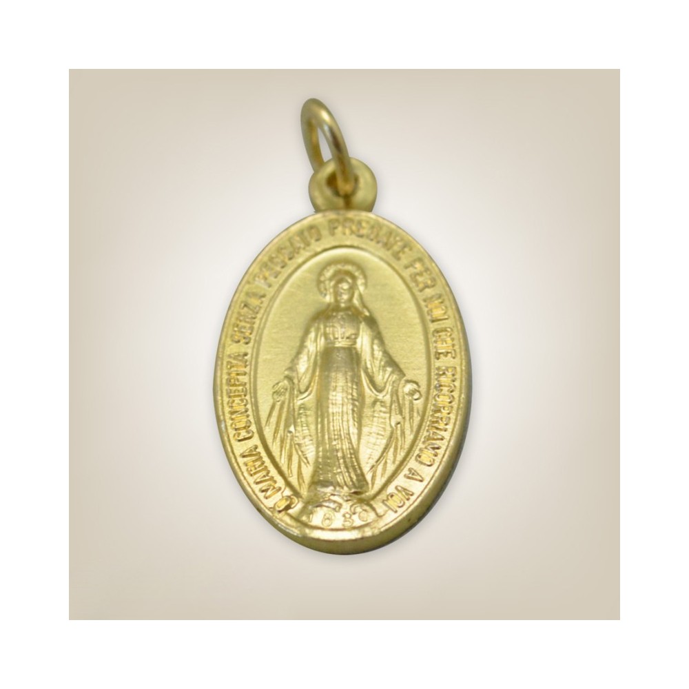 Ciondolo della Madonna della medaglia miracolosa in argento - Souvenir