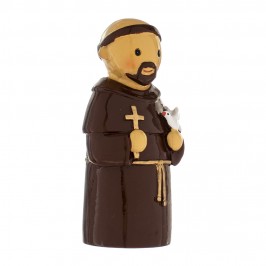 Statuetta San Francesco in Resina