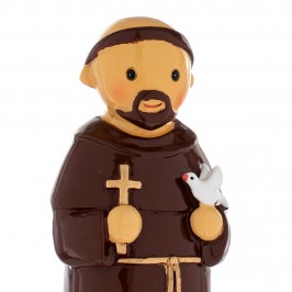 Statuetta San Francesco in Resina