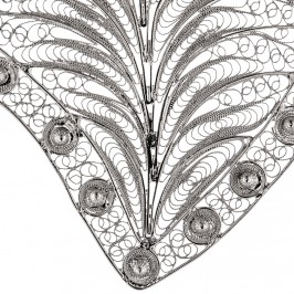 Cuore Votivo Filigrana Argento 800