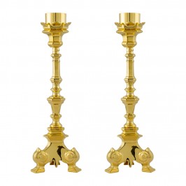 Candelieri in ottone per...