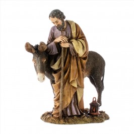 San Giuseppe con Asino Landi 20 cm