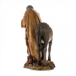 San Giuseppe con Asino Landi 20 cm