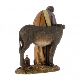 San Giuseppe con Asino Landi 20 cm
