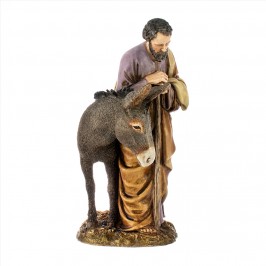 San Giuseppe con Asino Landi 20 cm
