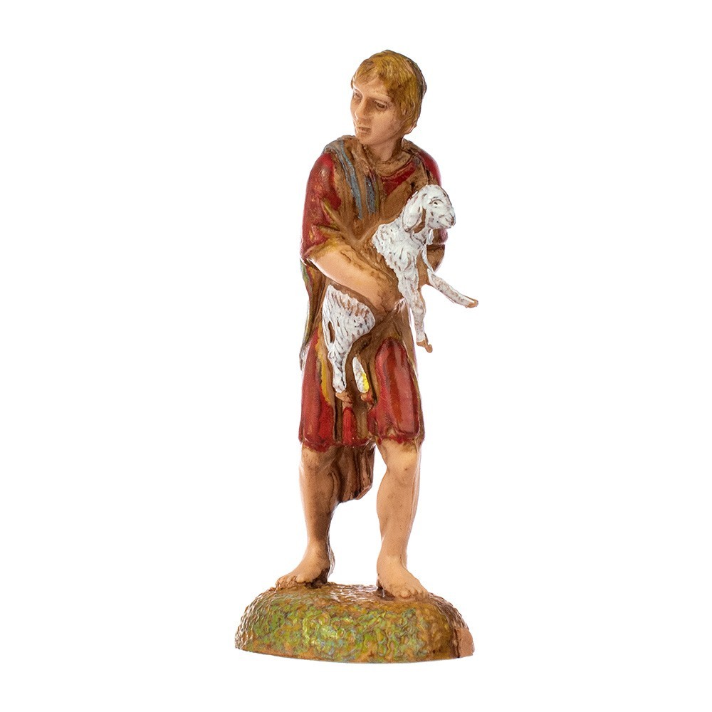 Pastorello con agnello Landi 6 cm Pastorello con agnello Landi 6 cm