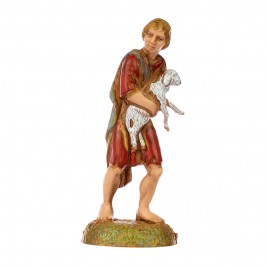 Pastorello con agnello Landi 6 cm