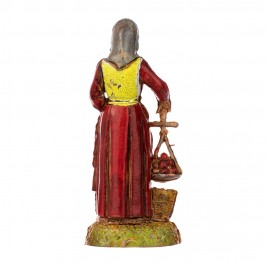 Donna con bilancia Landi 6 cm