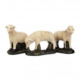 Pecore Presepe in Gesso 40 cm