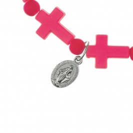 Braccialetti  con Croce Fluo