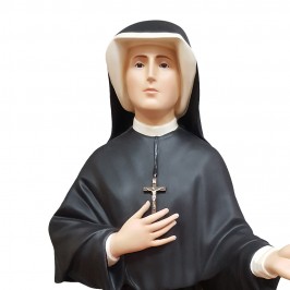 Statua Santa Faustina h 90 cm