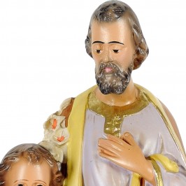 Statua Sacra Famiglia in Gesso