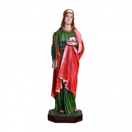 Statua Santa Lucia h 85 cm