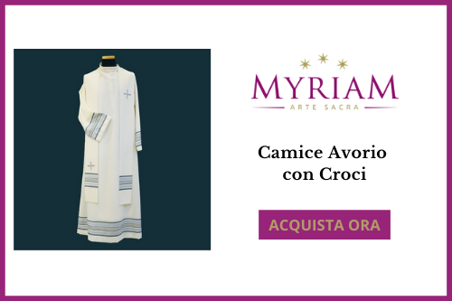 Camice Avorio Con Croci