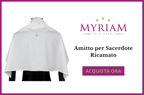 Amitto Per Sacerdote Ricamato
