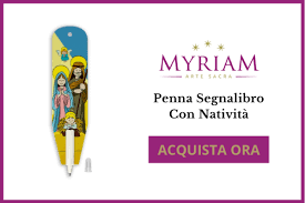 Penna Segnalibro Con Natività