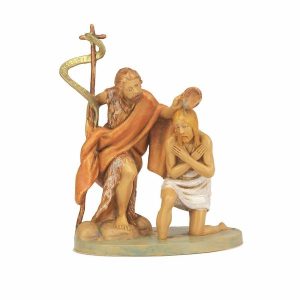 Statuetta battesimo di Gesù